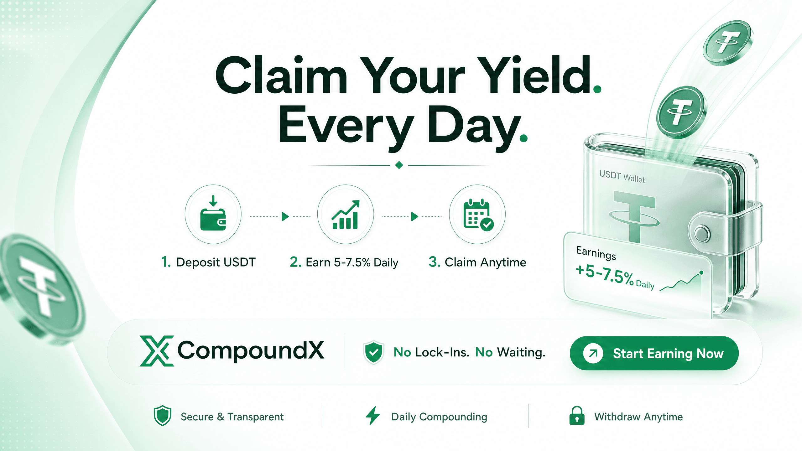 Claim Your Yield Every Day