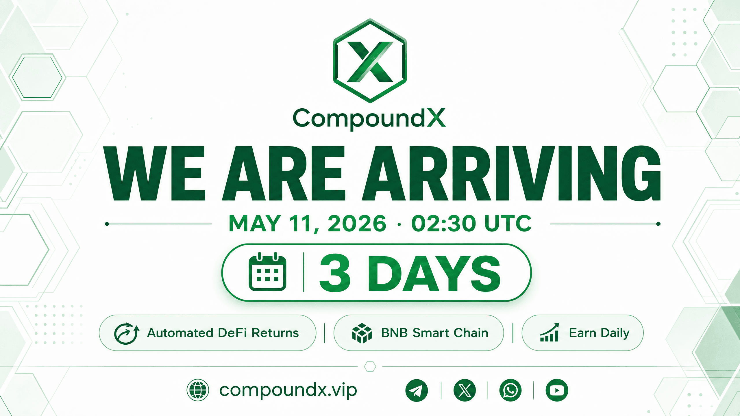 Arriving Soon — Launch UTC