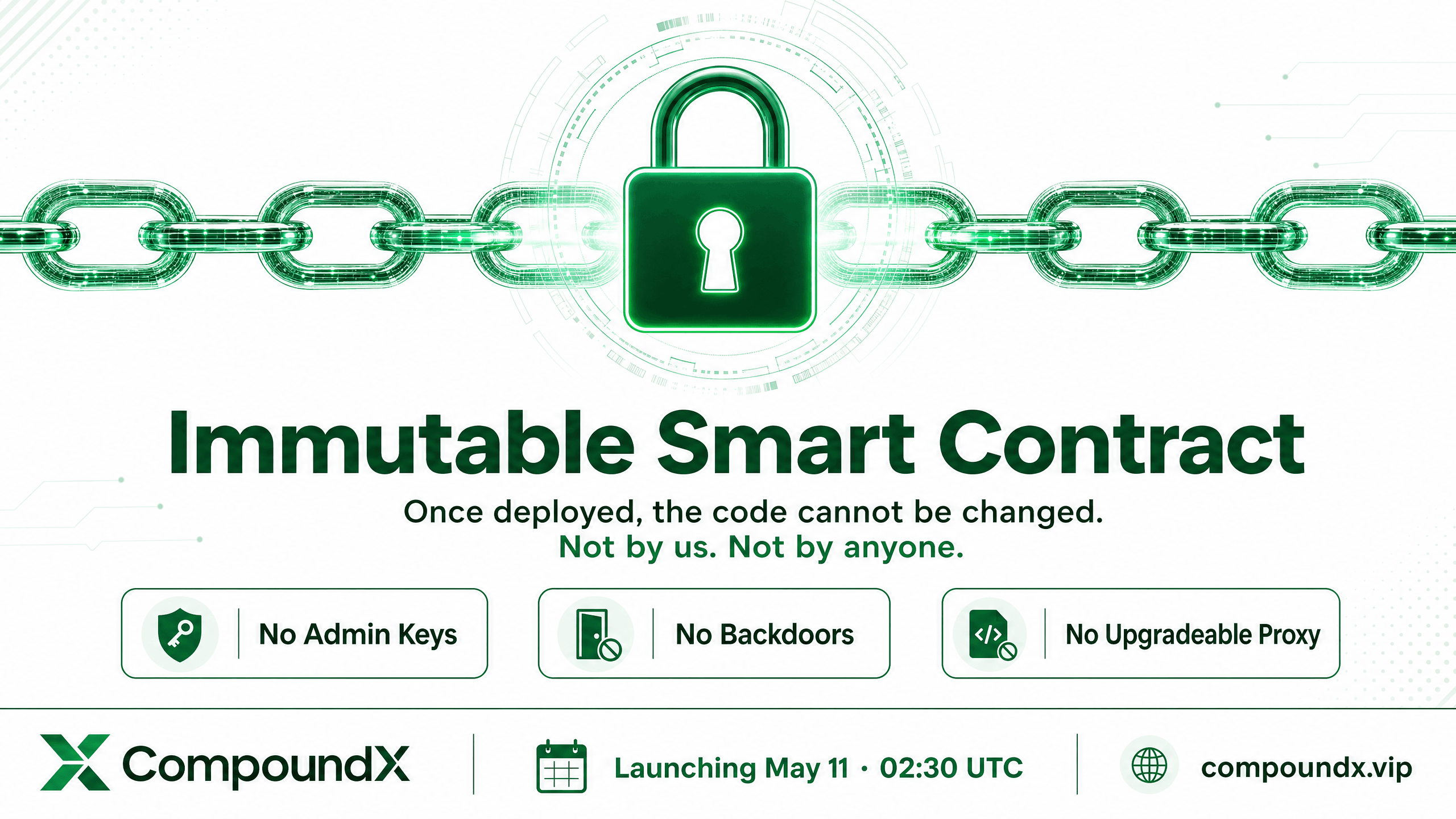 Immutable Contract — Prelaunch